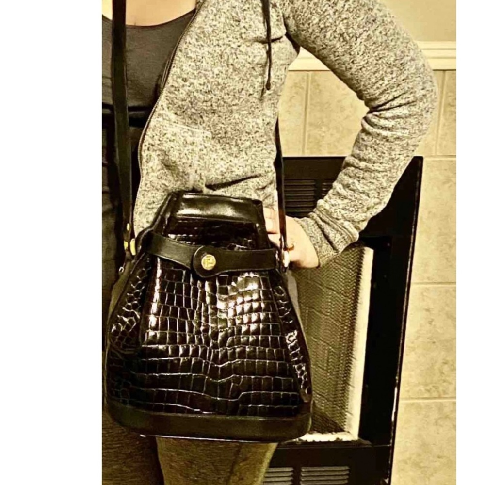 Fendi alligator tote